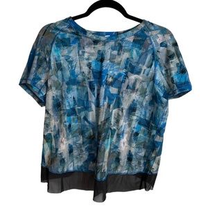 Athletic Top by Lululemon patterned